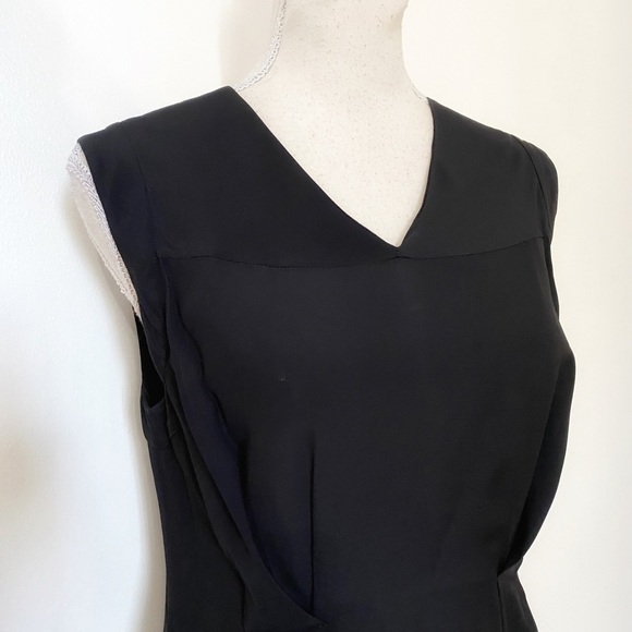 MARNI BLACK TUNIC SLEEVELESS FLOWY TANK TOP - S (IT40) - Picture 4 of 9